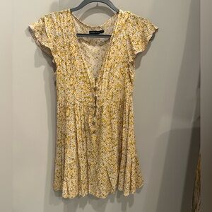 Yellow Sundae Muse sundress